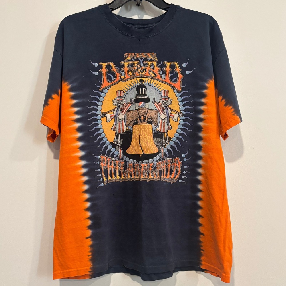2009 Sundog Grateful Dead Head Mens Large Shirt Philadelphia Tie Dye Band 21414